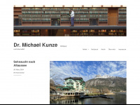 michael-kunze.net Webseite Vorschau