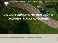 galabau-schunk.de Webseite Vorschau