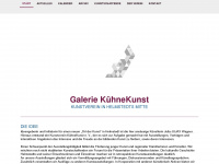 kuehnekunst.net Webseite Vorschau