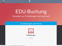 edu-buchung.de Webseite Vorschau
