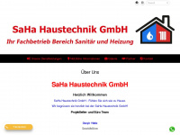 sh-haustechnikgmbh.ch Webseite Vorschau