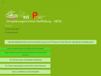 ortsplanung-nein.ch Webseite Vorschau