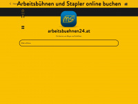 arbeitsbuehnen24.at Webseite Vorschau