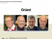 pv-kapo-bs.ch Webseite Vorschau