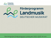 landmusik.org Webseite Vorschau