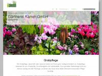 gaertnerei-kamm-shop.de Webseite Vorschau