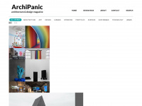 archipanic.com Webseite Vorschau