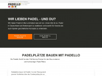padello.de Webseite Vorschau