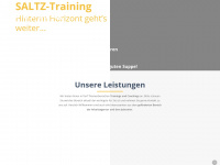 saltz-training.de Webseite Vorschau