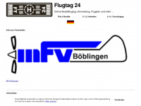 flugtag24.de Webseite Vorschau