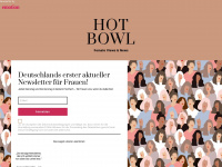 hotbowl.de Webseite Vorschau