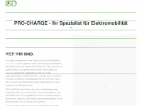 pro-charge.net Webseite Vorschau