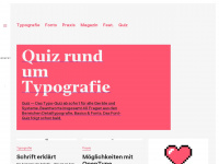 typographynerd.de Webseite Vorschau