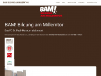 bildung-am-millerntor.de Webseite Vorschau