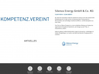 silenos-energy.com Webseite Vorschau