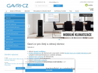 gavri.cz Webseite Vorschau