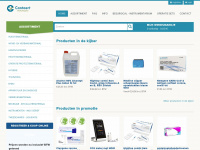 cantaertmedical.be Webseite Vorschau