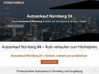 autoankauf-nuernberg-24.de Webseite Vorschau