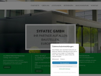 syfatec.de Webseite Vorschau