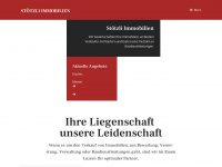stoetzli-immobilien.ch Webseite Vorschau