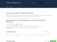 phempyramids.shop Webseite Vorschau