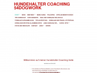 hundehalter-coaching.ch Webseite Vorschau