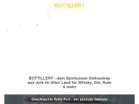 bottillery.com Webseite Vorschau