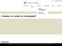 21solutions.eu Webseite Vorschau