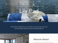 lilypadboat.com Webseite Vorschau