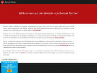 bennetrichter.de Webseite Vorschau