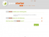 pacestarter.com Webseite Vorschau