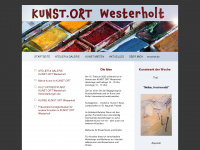 kunstort-westerholt.de Webseite Vorschau