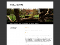 heimatbaeume-herten.de Webseite Vorschau