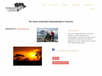 tansania-laechelt.ch Webseite Vorschau