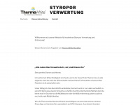 styropor-verwertung.de Webseite Vorschau