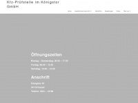kfz-prüfstelle-kassel.de Webseite Vorschau