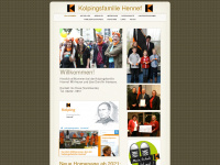 kolpingsfamilie-hennef.de Webseite Vorschau