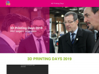 3d-printing-days.de Webseite Vorschau