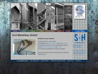 sh-metallbau.de Webseite Vorschau