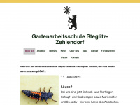 gartensteglitz.de Webseite Vorschau