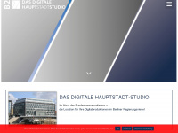 digitales-hauptstadtstudio.de Webseite Vorschau
