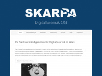 skarpa.at Webseite Vorschau