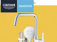 quickfix-grohe.com Webseite Vorschau