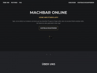 machbar-online.de Webseite Vorschau