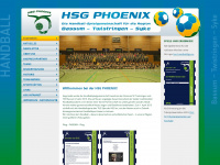 hsg-phoenix.de Webseite Vorschau
