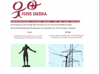 focusenergia.ch Webseite Vorschau