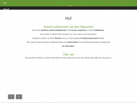 wetzenhof.ch Webseite Vorschau