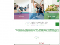 gliichgwicht.ch Webseite Vorschau