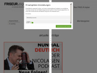 friseur-digital.de Webseite Vorschau