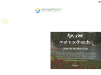 metropolheads.de Webseite Vorschau